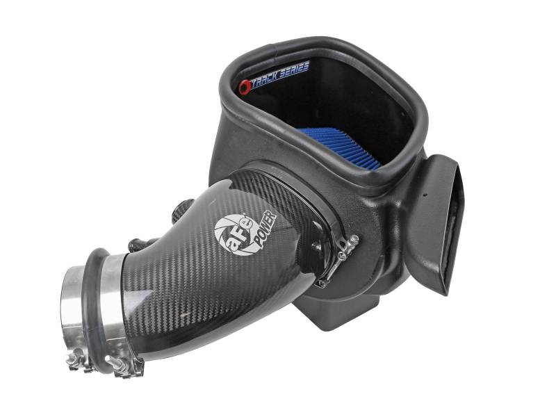 aFe 12-21 Jeep Grand Cherokee 6.4L Track Series Carbon Fiber Cold Air Intake System w/Pro 5R Filter 57-10014R 57-10014R Photo - Unmounted