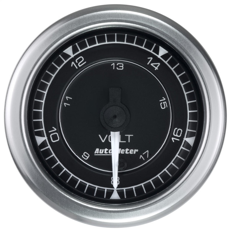 Autometer Gauge, Voltmeter, 2 1/16", 18V, Digital Stepper Motor, Chrono 8191 Photo - Primary