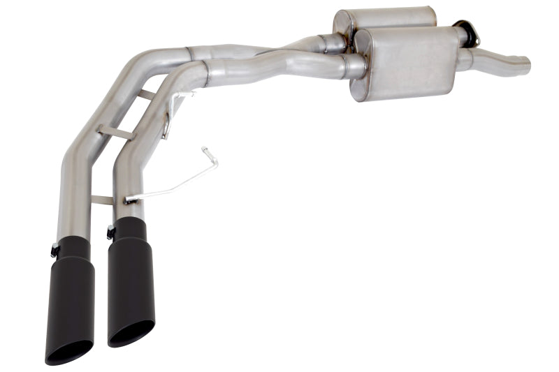 Gibson 17-19 Ford F-150 Raptor 3.5L 3in Cat-Back Super Truck Exhaust - Black Elite 69549-B 69549-B Photo - Primary