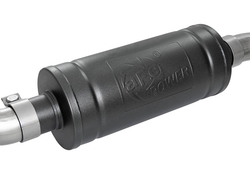 aFe Takeda 3in 304 SS Axle-Back Exhaust System w/ Carbon Fiber Tips 16-18 Ford Focus RS I4-2.3L (t) 49-33104-C 49-33104-C Photo - Unmounted