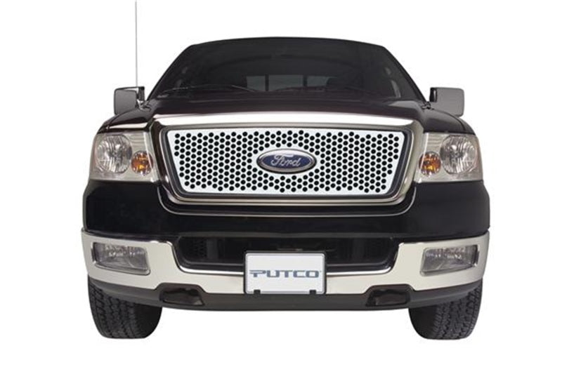 Putco 2004-2008, Ford F150 (Honeycomb Grille) W/ Logo Cutout 84142 Photo - Mounted