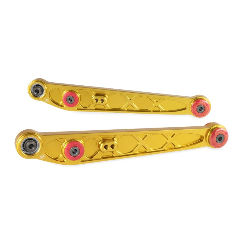 Skunk2 Honda/Acura EK Alpha Series Rear Lower Control Arm Set - Gold 542-05-1210 Photo - Primary