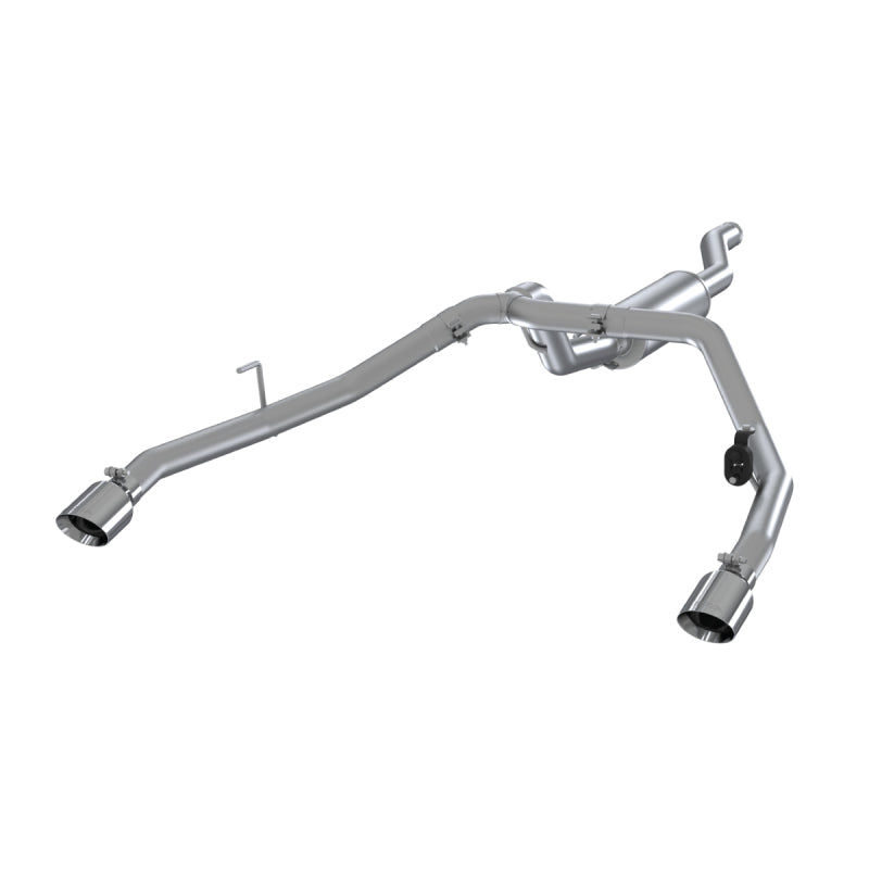 MBRP 20-  Jeep Gladiator 3.6L 2.5in Cat Back Exhaust MBRS5538AL S5538AL Photo - Primary