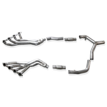 Stainless Works Chevy Camaro/Firebird 2000 Headers Catted Y-Pipe CA00CAT CA00CAT Photo - Primary