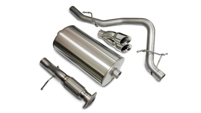Corsa Performance 07-08 Chevrolet Tahoe 5.3L V8 Polished Sport Cat-Back Exhaust 14207 Photo - Primary