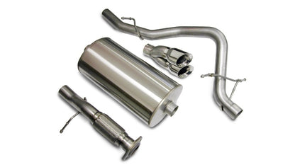 Corsa Performance 07-08 Chevrolet Tahoe 5.3L V8 Polished Sport Cat-Back Exhaust 14207 Photo - Primary