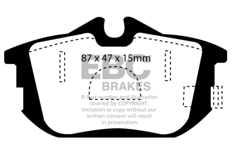 EBC Disc Brake Pad Set DP31076C Photo - Primary