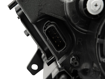 Raxiom 15-17 Ford Mustang Projector Headlights OEM HID Bulbs- Black Housing (Clear Lens) 407055 407055 Photo - Close Up