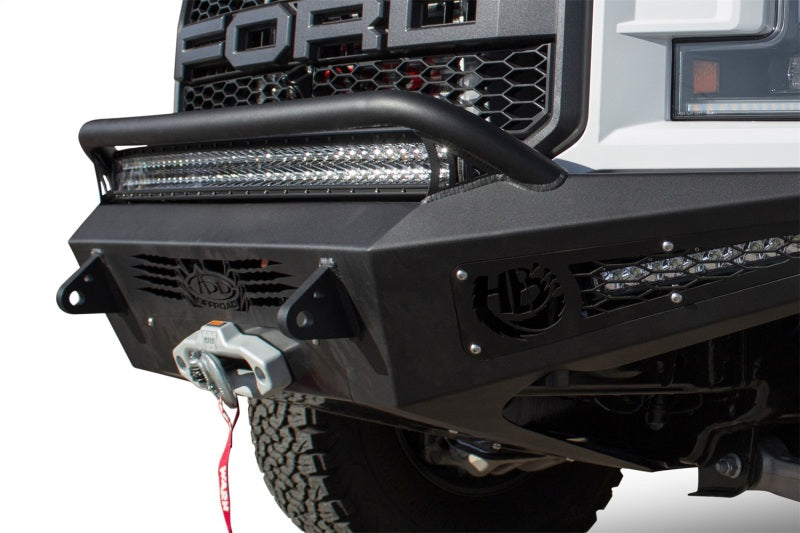 Addictive Desert Designs 2017-2019 Ford Raptor HoneyBadger Winch Front Bumper F117382860103 Photo - Mounted