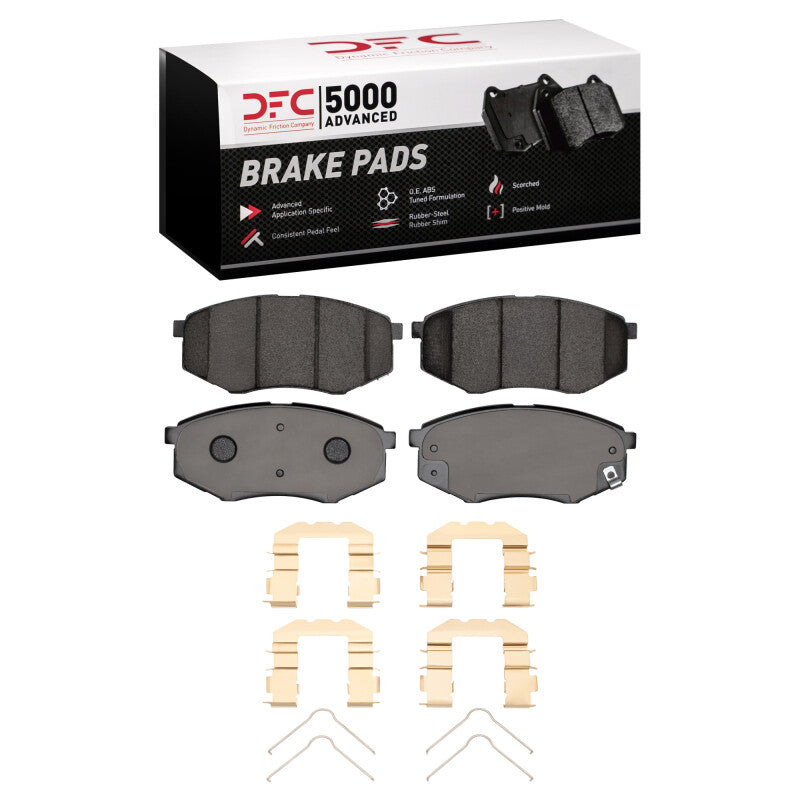 DFC DFC 5000 Advanced Ceramic Brake Pads Brakes, Rotors & Pads Brake Pads - OE main image