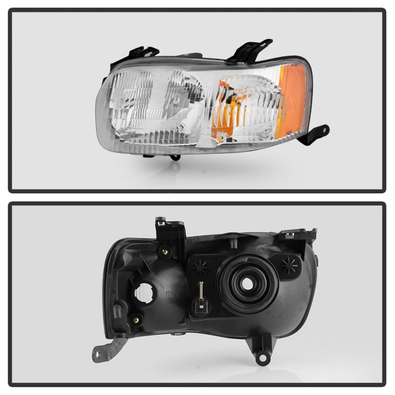 SPYDER xTune 01-04 Ford Escape OEM Style Headlights - Chrome (HD-JH-FESCA01-AM-C) 9042607 9042607 Photo - Unmounted
