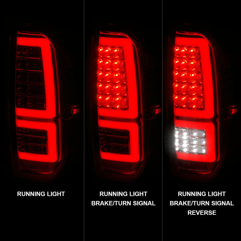 ANZO 2014-2021 Toyota Tundra LED Taillights Chrome Housing/Clear Lens 311438 311438 User 1
