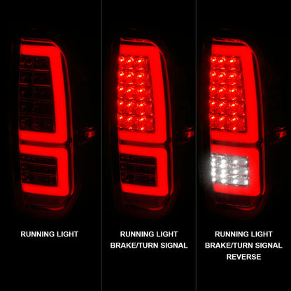 ANZO 2014-2021 Toyota Tundra LED Taillights Chrome Housing/Clear Lens 311438 311438 User 1