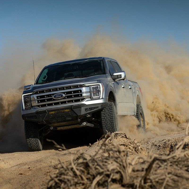 Camburg Ford F-150 2WD/4WD 21-23 KINETIK V2 Performance Billet Uniball Upper Arms CAM-110211-GRY CAM-110211-GRY Photo - lifestyle view