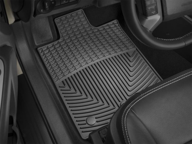 WeatherTech 13+ Mercedes-Benz SL-Class Front Rubber Mats - Black W299 W299 Photo - Mounted