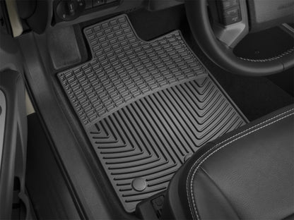 WeatherTech 13+ Mercedes-Benz SL-Class Front Rubber Mats - Black W299 W299 Photo - Mounted