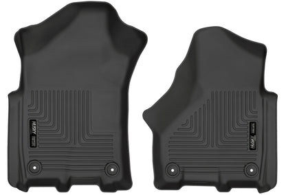 Husky Liners 2019 Ram 2500/3500 Crew Cab/Mega Cab WeatherBeater Black Front Floor Liners 13051 13051 Photo - Primary