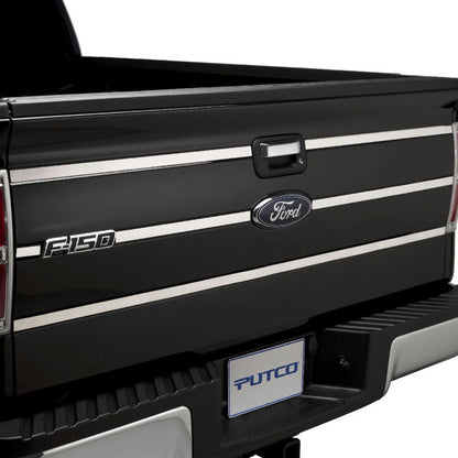 Putco Stainless Steel Tailgate Accent - 6 Pcs. (3 Horizontal Lines) 402702 Photo - Primary