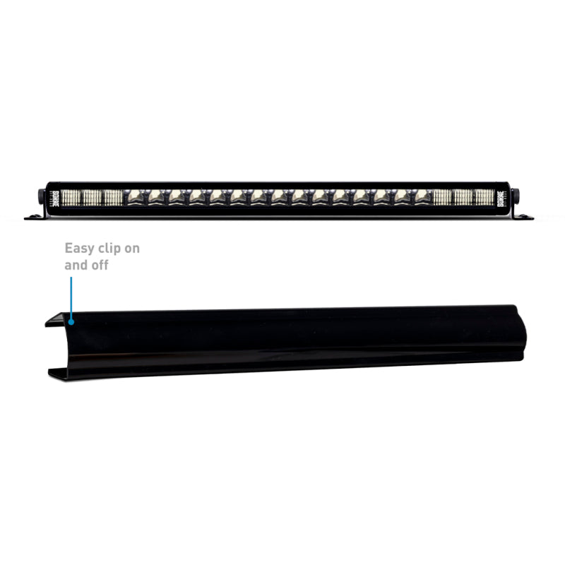 Borne Off-Road Light Bar Cover Single Row 20in Black BNLT-COV-SS20BK BNLT-COV-SS20BK Photo - Primary