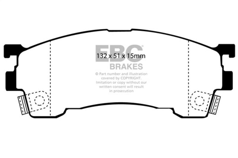 EBC Disc Brake Pad Set DP4971R Photo - Primary