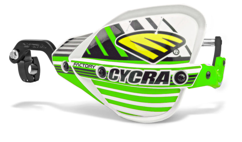 Cycra Factory Pro Bend CRM w/7/8 in. Clamp Green 1CYC-7405-72X