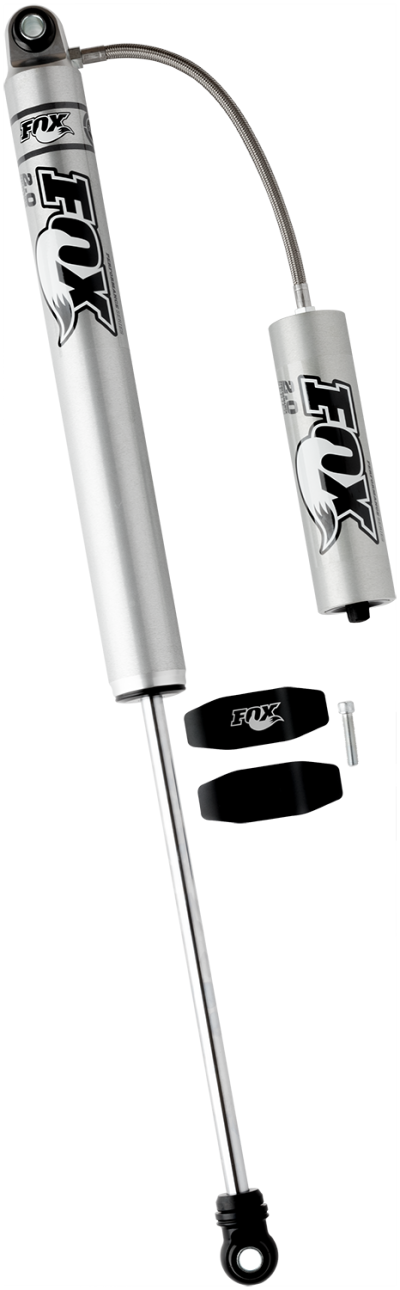 FOX 99+ Chevy HD 2.0 Performance Series 14.1in. Smooth Body Remote Res. Rear Shock / 7-10in. Lift 980-24-957 980-24-957 Photo - out of package