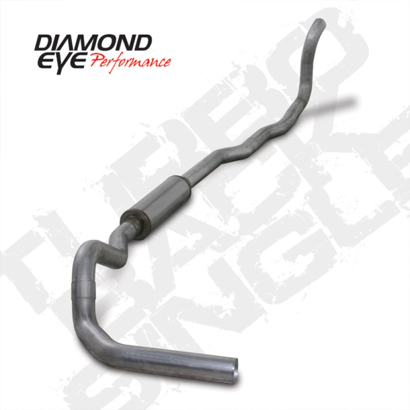 Diamond Eye Performance Diamond Eye KIT 4in TB SGL AL: 4-WHEEL DRIVE ONLY 89-93 DODGE CUMMINS 5.9L K4211A K4211A Photo - Primary