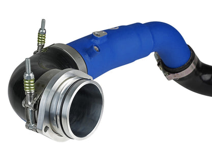 aFe 20-21 BMW Z4 M40i (G29) L6-3.0L (t) B58 BladeRunner 2-1/2in to 3in  Hot-Side Charge Pipe - Blue 46-20408-L 46-20408-L Photo - Unmounted