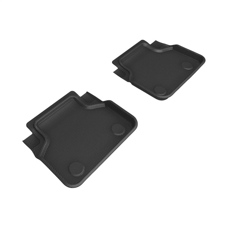 3D MAXpider ACE Kagu - Rear - Black Floor Mats Floor Mats - Rubber main image