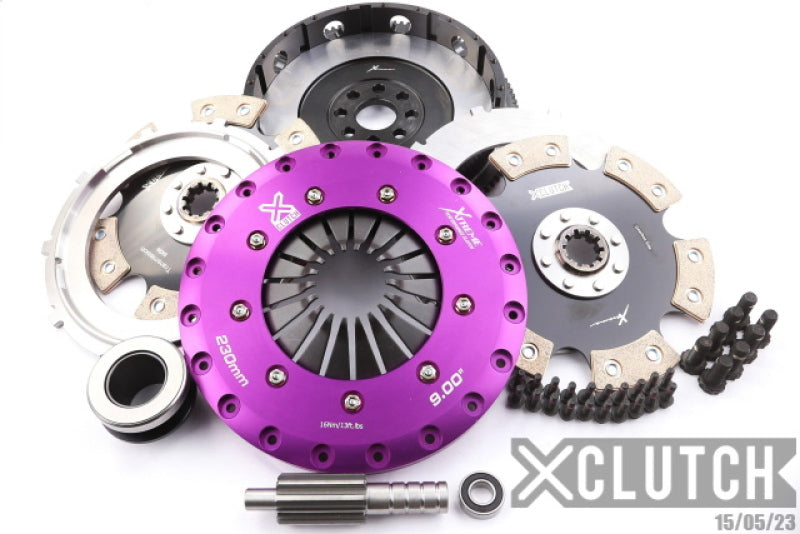 XCLUTCH XCL Clutch - 9in Twin Solid Ceramic Drivetrain Clutch Kits - Multi main image