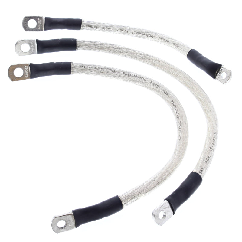 All Balls Racing 94-98 Harley FLHR Road King Battery Cable Kit Clear 79-3009 79-3009 Photo - Primary