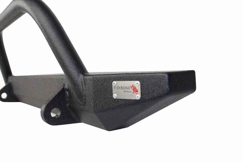 Fishbone Offroad 97-06 Jeep Wrangler TJ Rubicon Front Bumper W/Winch Guard - Blk Textured Powdercoat FB22048 FB22048 Photo - out of package