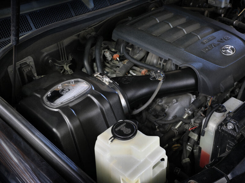 aFe Momentum GT Pro DRY S Cold Air Intake System: Toyota Tundra 07-17 V8-5 51-76003 Photo - Mounted