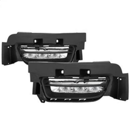 Spyder Dodge Charger 2015-2016 OEM LED Fog Lights W/Universal Switch- Clear FL-DCH2015-LED-C 5082985 5082985 Photo - Primary