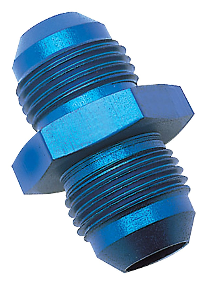 Russell -8 AN Flare Union Adapters (Blue Finish) 660360 Photo - Primary