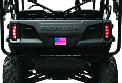 Kuryakyn Freedom Flag Led 4in X 6in Blk 2892 2892 User 1