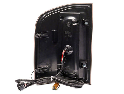 Raxiom 07-14 Chevrolet Silverado 1500 Axial Series LED Tail Lights- Blk Housing (Smoked Lens) S150366 S150366 Photo - Close Up