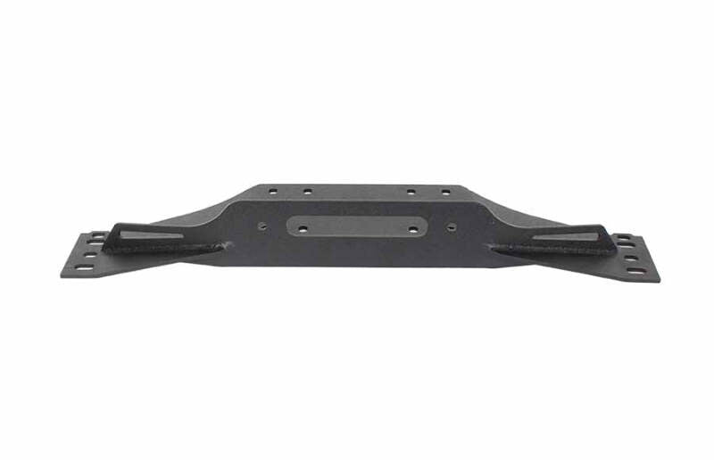 Fishbone Offroad 97-06 Jeep Wrangler TJ Winch Plate Steel - Black Textured Powdercoat Piranha Series FB21052 FB21052 Photo - Primary