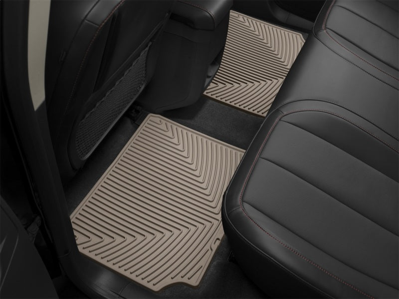 WeatherTech WT Rubber Mats - Rear - Tan Floor Mats Floor Mats - Rubber main image