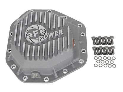aFe Street Series Rear Differential Cover Raw w/ Machined Fins 46-70350 Photo - Unmounted