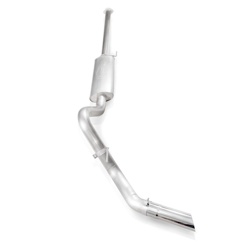 Stainless Works 2015-16 Ford F-150 2.7L/3.5L 3.5in Catback Chambered Muffler Factory Connection FT15ECOCB FT15ECOCB Photo - out of package