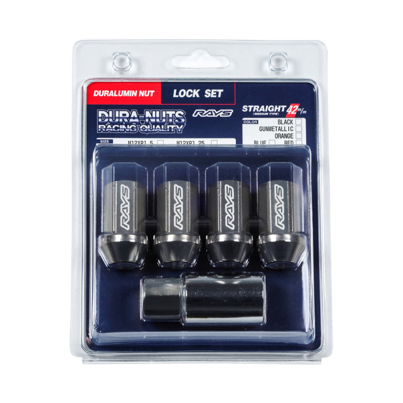 Rays Lugs Dura-Nut L42 Straight Type / 12x1.50 / 4 Piece - Black WDURA42121504LPB WDURA42121504LPB User 1