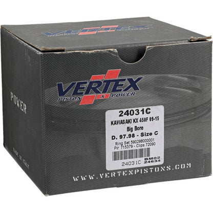 Vertex Pistons Vertex Bb Piston Kit 24031C 24031C Photo - Primary