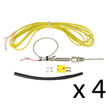 AEM Electronics EGT Sensor - 4 Pk,QTY 4 K-Type Closed Tip Thermocouples, Inconel Sheat 30-2068-4 Photo - Primary
