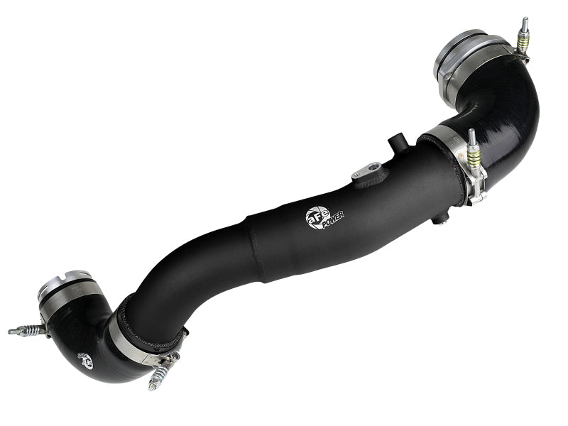 aFe 2020 Toyota Supra 3.0L 3in Black Intercooler Tube - Hot 46-20398-B 46-20398-B Photo - Primary