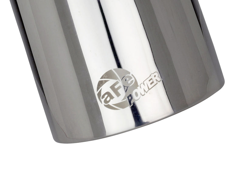 aFe MACH Force-XP 4-1/2in Polished OE Replacement Exhaust Tips - 15-19 Dodge Charger/Hellcat 49C32068-P 49C32068-P Photo - Unmounted
