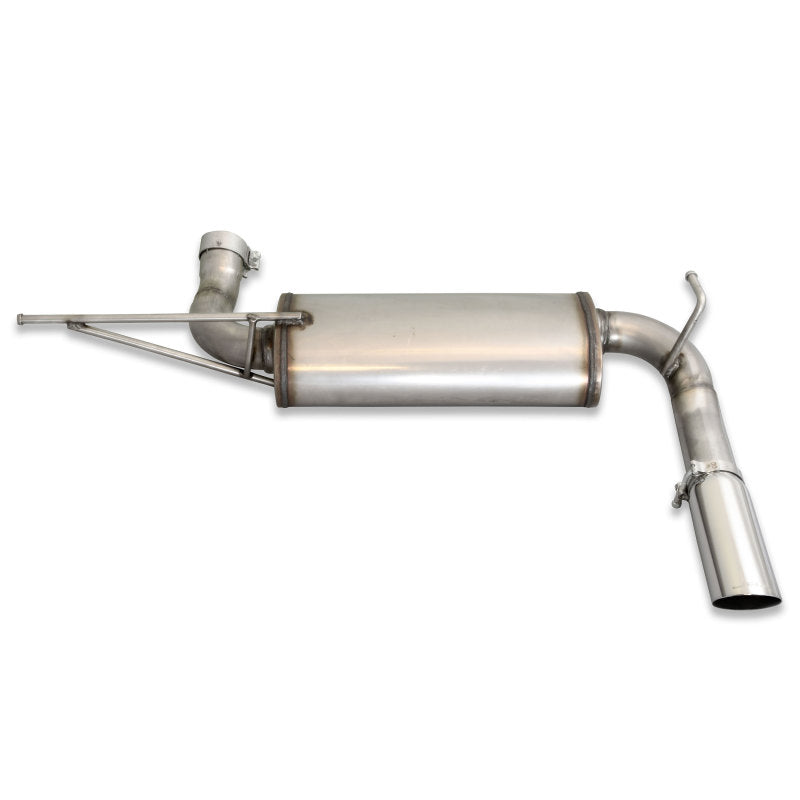 JBA 07-18 Jeep Wrangler JK 3.8L/3.6L 304SS Single Rear Exit Axle Back Exhaust 30-1509 30-1509 Photo - out of package