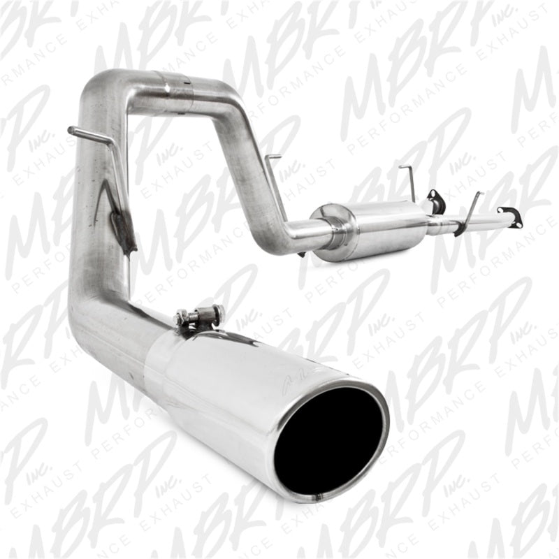 MBRP 2009-2010 Toyota Tundra 5.7L EC-Std. & SB/CC-SB Cat Back Single Side S5314409 Photo - Primary
