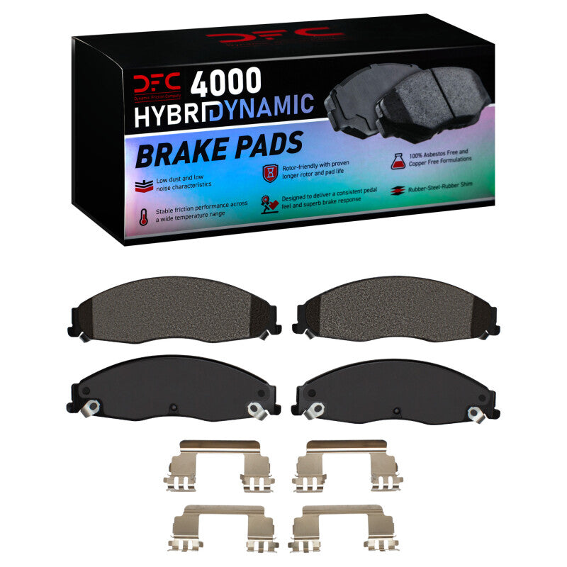DFC DFC 4000 HybriDynamic Brake Pads Brakes, Rotors & Pads Brake Pads - OE main image