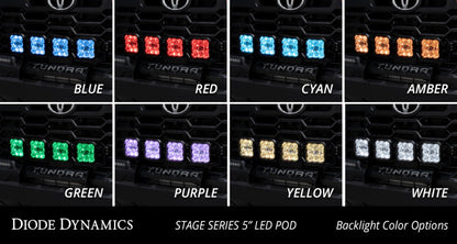 Diode Dynamics 2022 Toyota Tundra SS5 Grille CrossLink Lightbar Kit - Yellow Pro Combo DD7410 DD7410 User 6